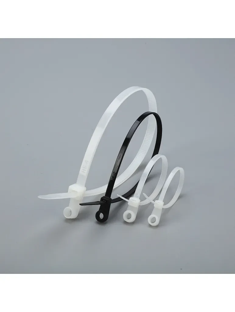 Nylon Cable Tie - Mountable Head Cable Ties