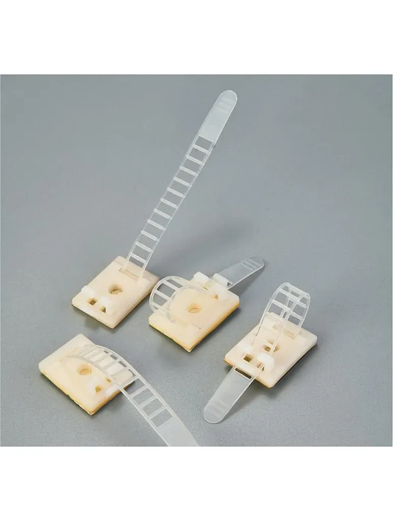 Cable Clip - Self-Adhesive Adjustable Cable Clamps